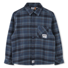 Camisa de algod&oacute;n con cuadros TIMBERLAND 
                    NI&Ntilde;O