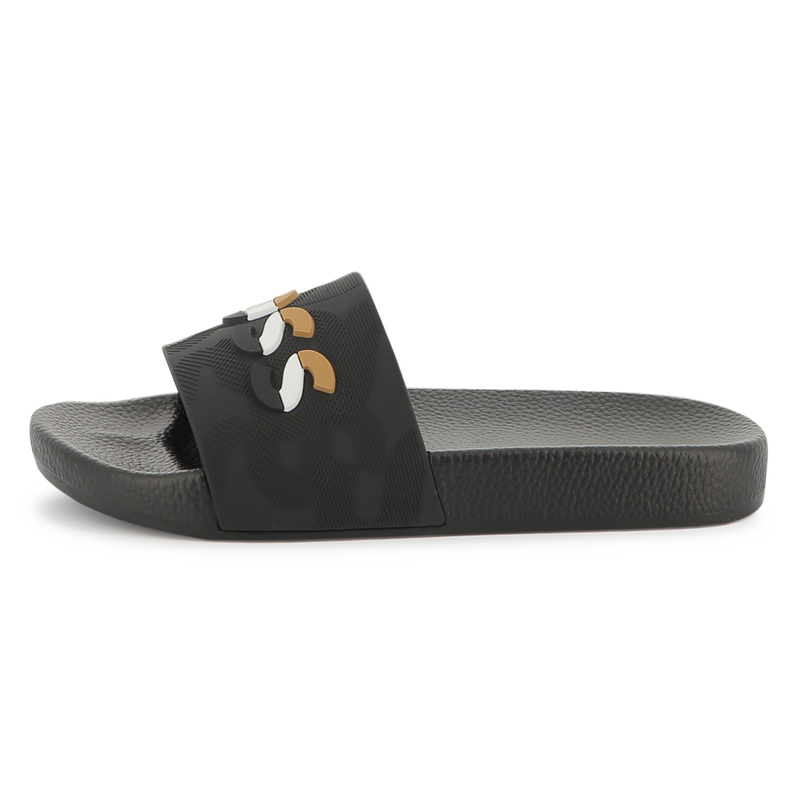 Chanclas con tira ancha BOSS 
                        NI&Ntilde;O