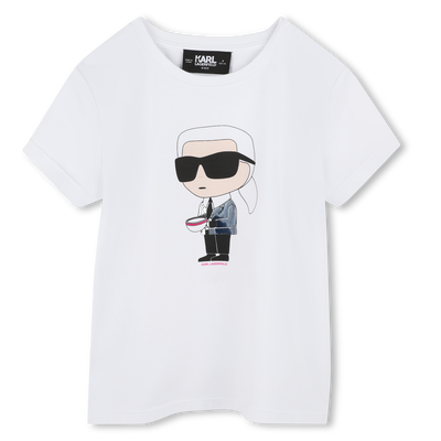 Camiseta estampada KARL LAGERFELD KIDS NI&Ntilde;A