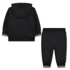 Conjunto de c&aacute;rdigan y pantalones BOSS 
                    NI&Ntilde;O