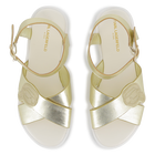 Sandalias de piel de vacuno KARL LAGERFELD KIDS 
                    NI&Ntilde;A