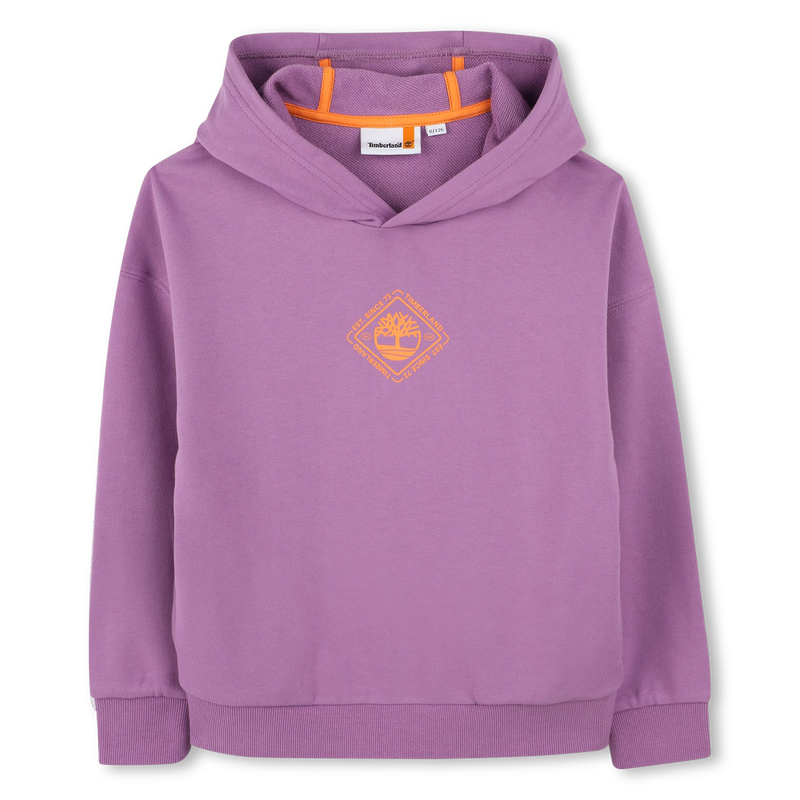 Sudadera con capucha y logo TIMBERLAND 
                        NI&Ntilde;O
