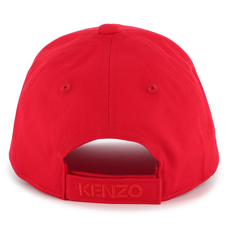 Gorra de algod&oacute;n bordada KENZO KIDS 
                        UNISEXO
