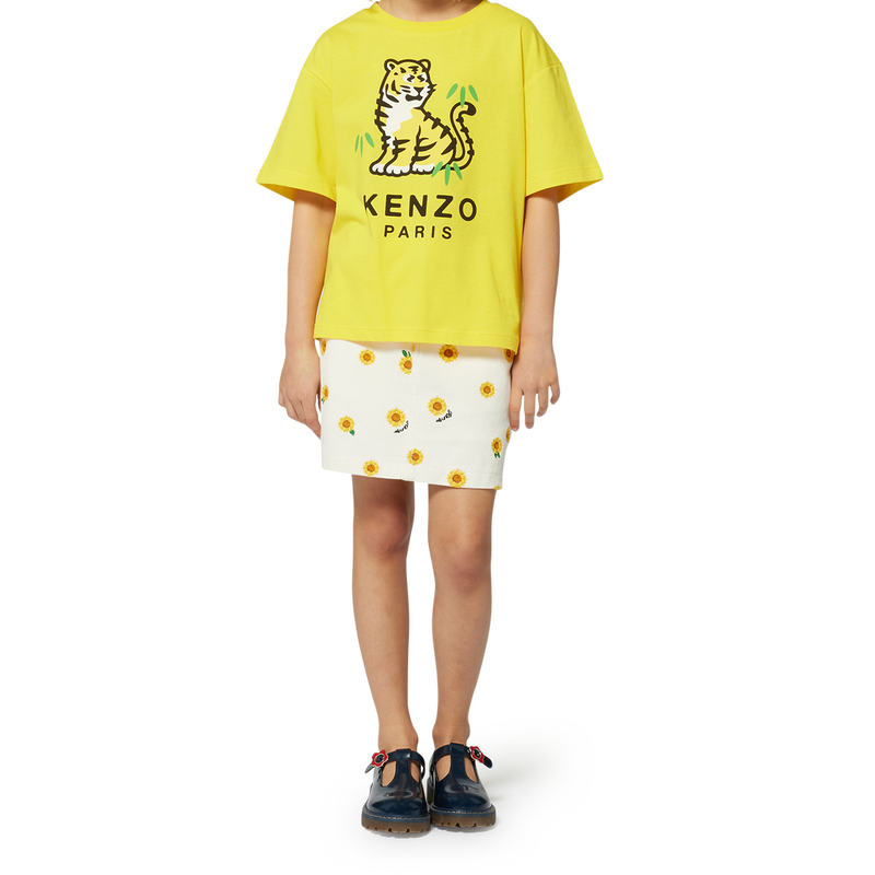 Falda de cintura el&aacute;stica KENZO KIDS 
                        NI&Ntilde;A