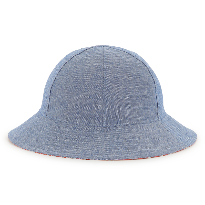 Gorro reversible de algod&oacute;n KENZO KIDS 
                        UNISEXO