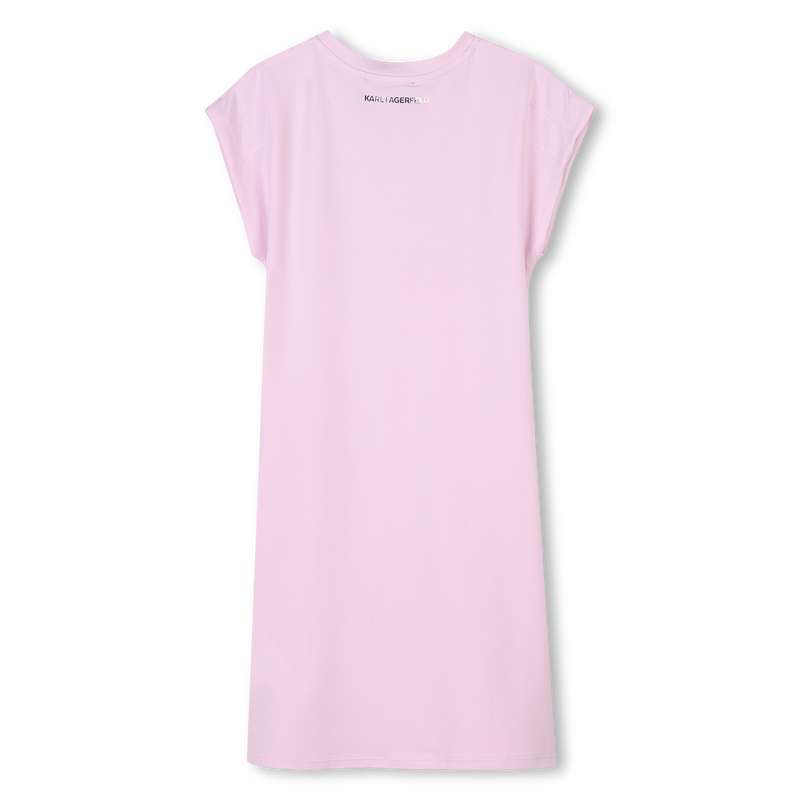 Vestido de manga corta KARL LAGERFELD KIDS 
                        NI&Ntilde;A
