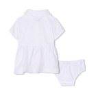 Conjunto de vestido y pololos BOSS 
                    NI&Ntilde;A