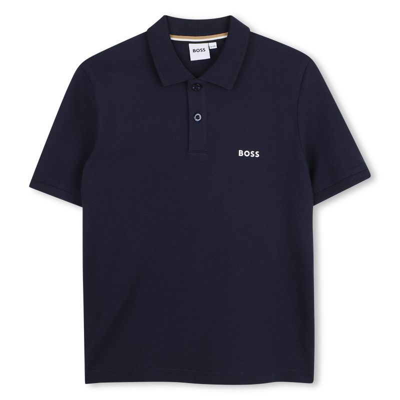 POLO DE MANGA CORTA BOSS 
                        NI&Ntilde;O