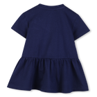 Vestido fruncido en la cintura KENZO KIDS 
                    NI&Ntilde;A