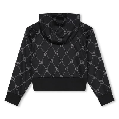 Sudadera estampada con capucha HUGO NI&Ntilde;A