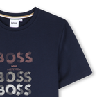 Camiseta de mangas cortas BOSS 
                    NI&Ntilde;O