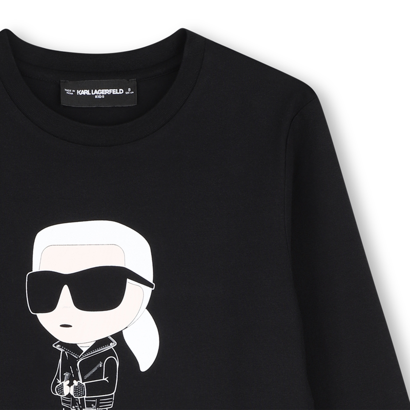 Camiseta de mangas cortas KARL LAGERFELD KIDS 
                        NI&Ntilde;O