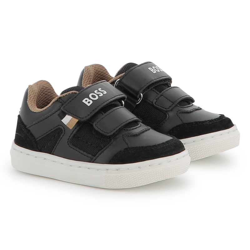 Zapatillas de deporte con cierre de velcro BOSS 
                        NI&Ntilde;O