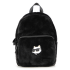 Mochila peque&ntilde;a de vell&oacute;n esponjoso KARL LAGERFELD KIDS 
                    NI&Ntilde;A