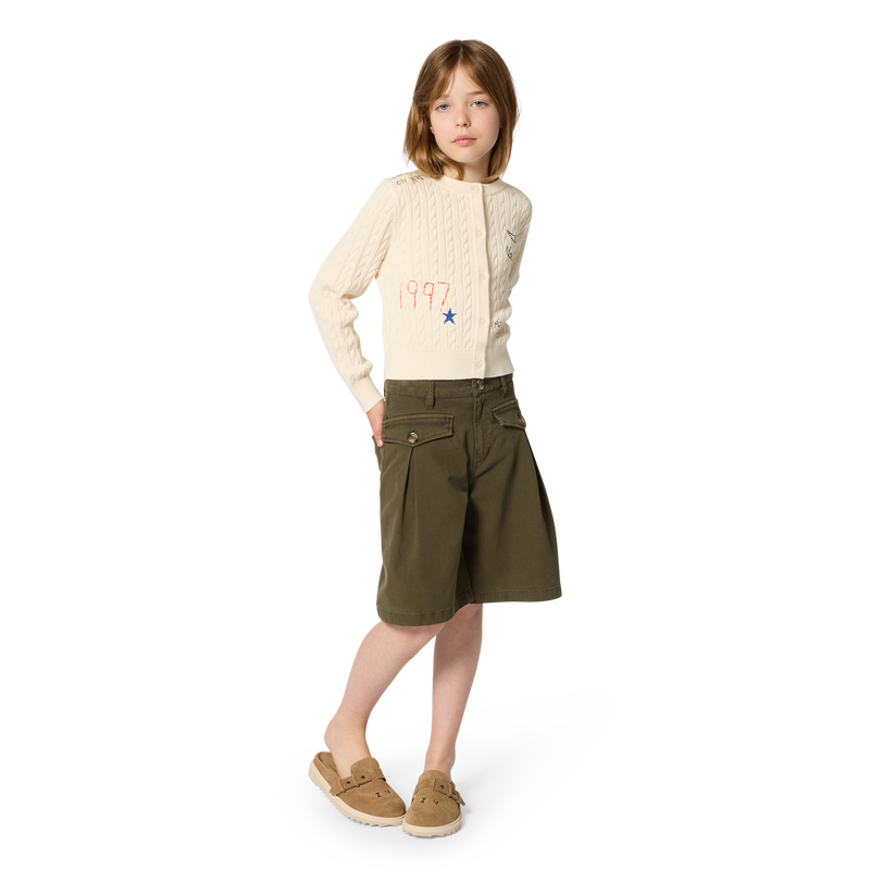 C&Aacute;RDIGAN DE CABLE ZADIG & VOLTAIRE 
                        NI&Ntilde;A