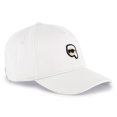 Gorra ajustable de algod&oacute;n KARL LARGERFELD KIDS NI&Ntilde;O