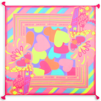 Fular cuadrado estampado BILLIEBLUSH NI&Ntilde;A