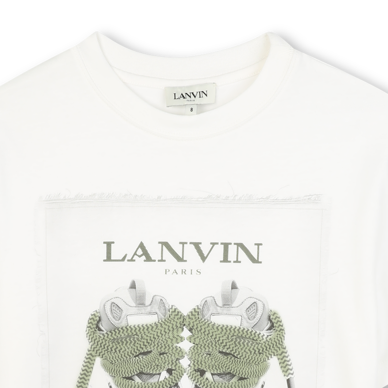 Camiseta de manga corta LANVIN 
                        NI&Ntilde;O