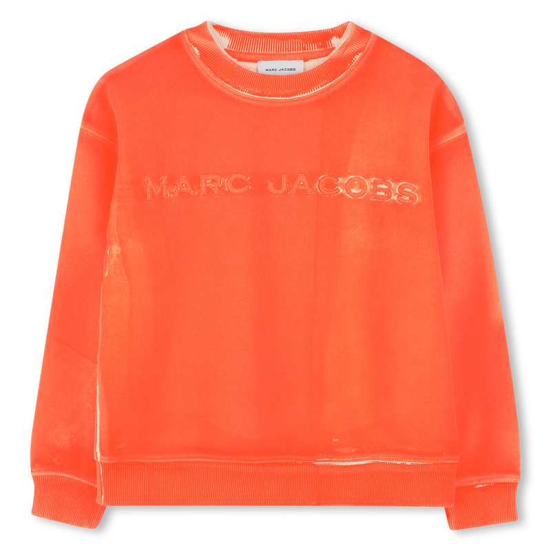 Sudadera de mulet&oacute;n de algod&oacute;n MARC JACOBS 
                        UNISEXO