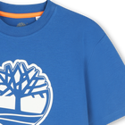 Camiseta bicolor con el logo TIMBERLAND 
                    NI&Ntilde;O