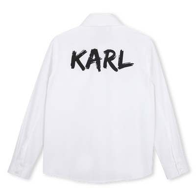 Camisa de mangas largas KARL LAGERFELD KIDS NI&Ntilde;O