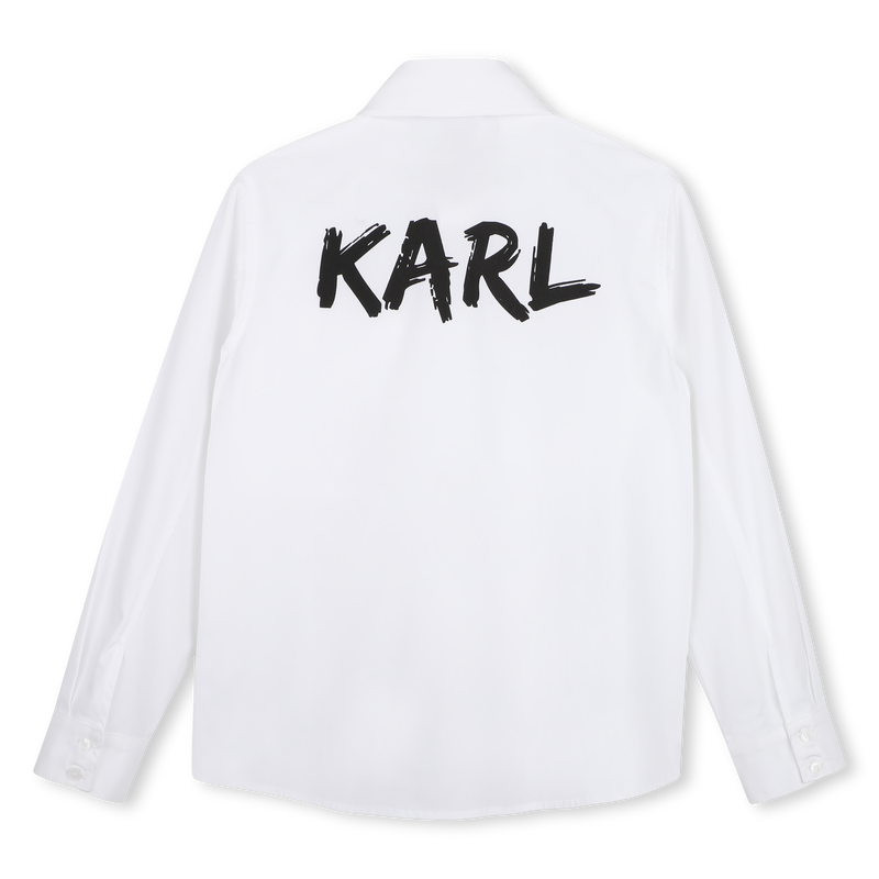 Camisa de mangas largas KARL LAGERFELD KIDS 
                        NI&Ntilde;O