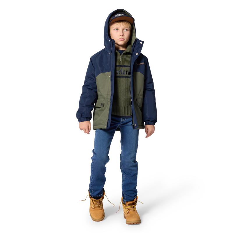 Parka con capucha TIMBERLAND 
                        NI&Ntilde;O