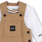 Conjunto de mono y camiseta BOSS 
                    NI&Ntilde;O