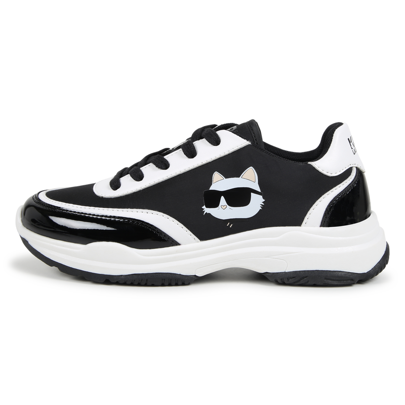 Zapatillas con cordones KARL LARGERFELD KIDS 
                        NI&Ntilde;A