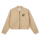 C&aacute;rdigan de doble jersey MICHAEL KORS 
                    NI&Ntilde;A