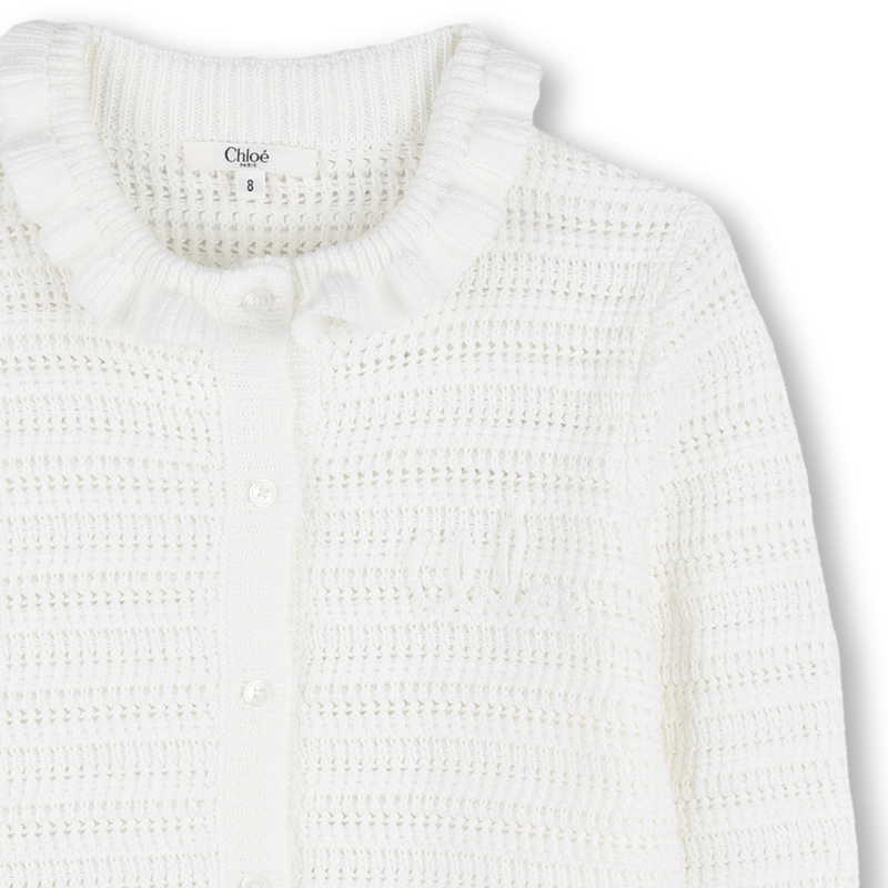 C&Aacute;RDIGAN DE PUNTO CHLOE 
                        NI&Ntilde;A