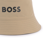 Gorro bimaterial reversible BOSS 
                    NI&Ntilde;O