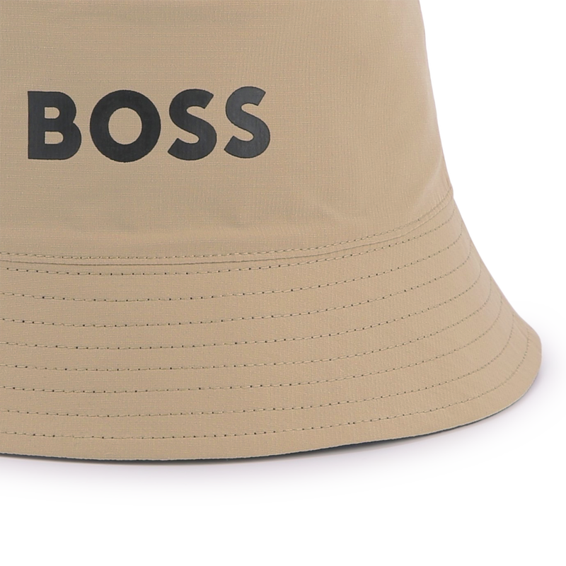 Gorro bimaterial reversible BOSS 
                        NI&Ntilde;O