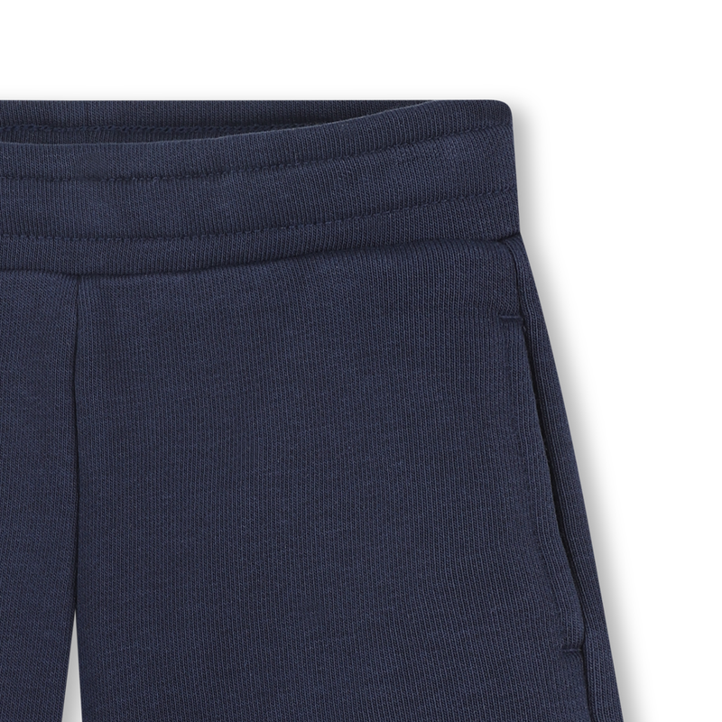 Pantal&oacute;n corto liso de mulet&oacute;n BOSS 
                        NI&Ntilde;O