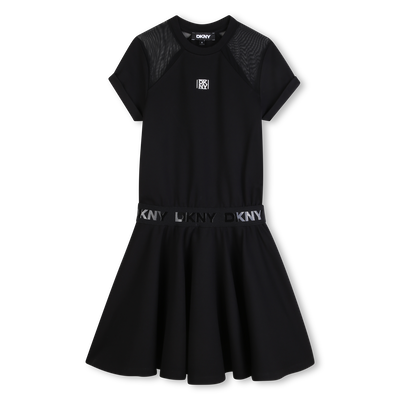 VESTIDO MANGA CORTA DKNY NI&Ntilde;A