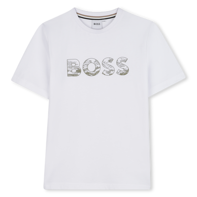 Camiseta de manga corta BOSS NIÑO