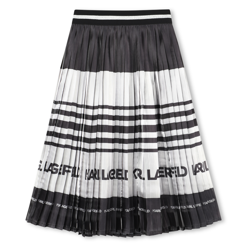 Falda midi plisada KARL LAGERFELD KIDS 
                        NI&Ntilde;A