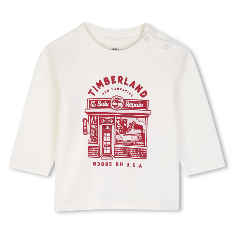 Camiseta de manga larga TIMBERLAND 
                        NI&Ntilde;O