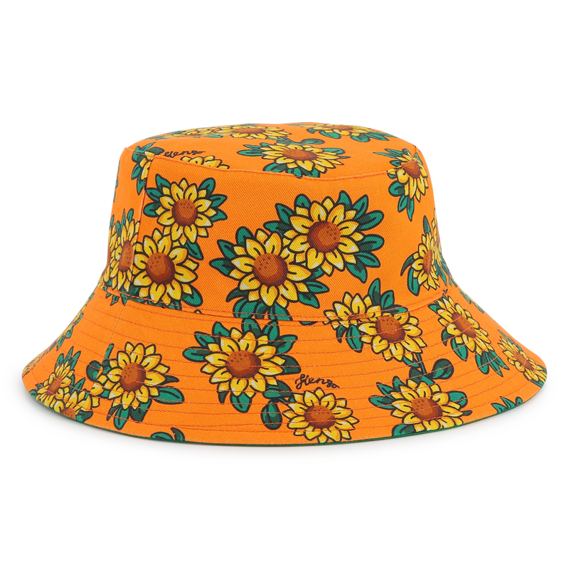 Gorro reversible de algod&oacute;n KENZO KIDS 
                        UNISEXO