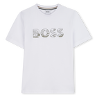 Camiseta de manga corta, BLANCO, hi-res