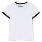 Camiseta de manga corta KARL LAGERFELD KIDS 
                    NI&Ntilde;A