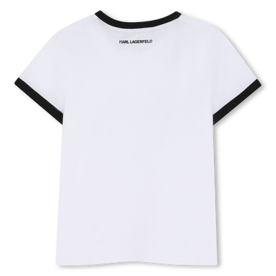CAMISETA DE MANGA CORTA KARL LAGERFELD KIDS NI&Ntilde;A