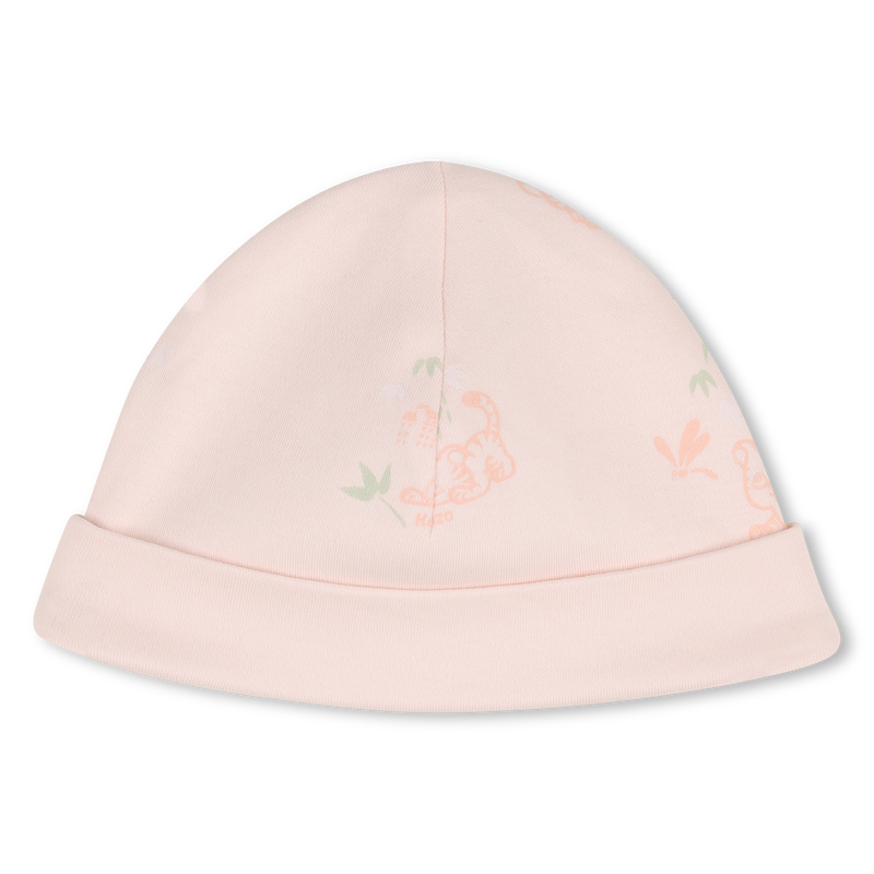 CONJUNTO DE PIJAMA, GORRO Y BABERO KENZO KIDS 
                        NI&Ntilde;A