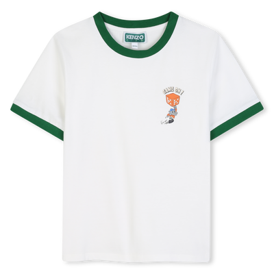 Camiseta de mangas cortas KENZO KIDS NI&Ntilde;O