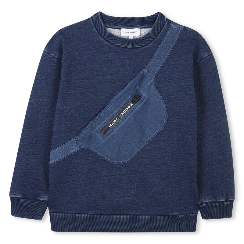 Sudadera de mulet&oacute;n estampada MARC JACOBS 
                        NI&Ntilde;O