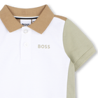 Polo de manga corta BOSS 
                    NI&Ntilde;O