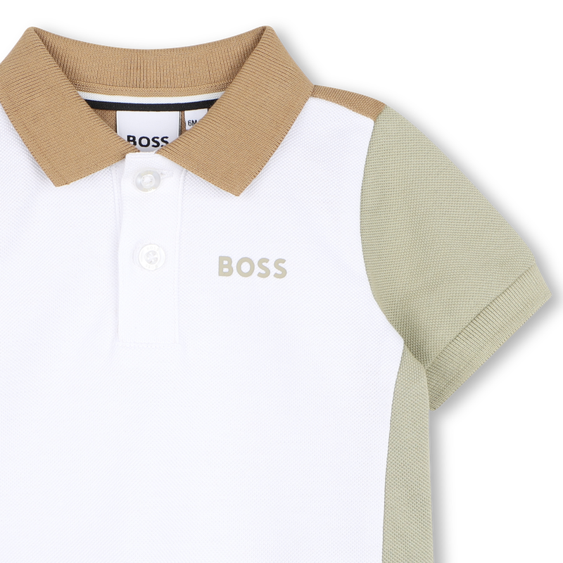 Polo de manga corta BOSS 
                        NI&Ntilde;O
