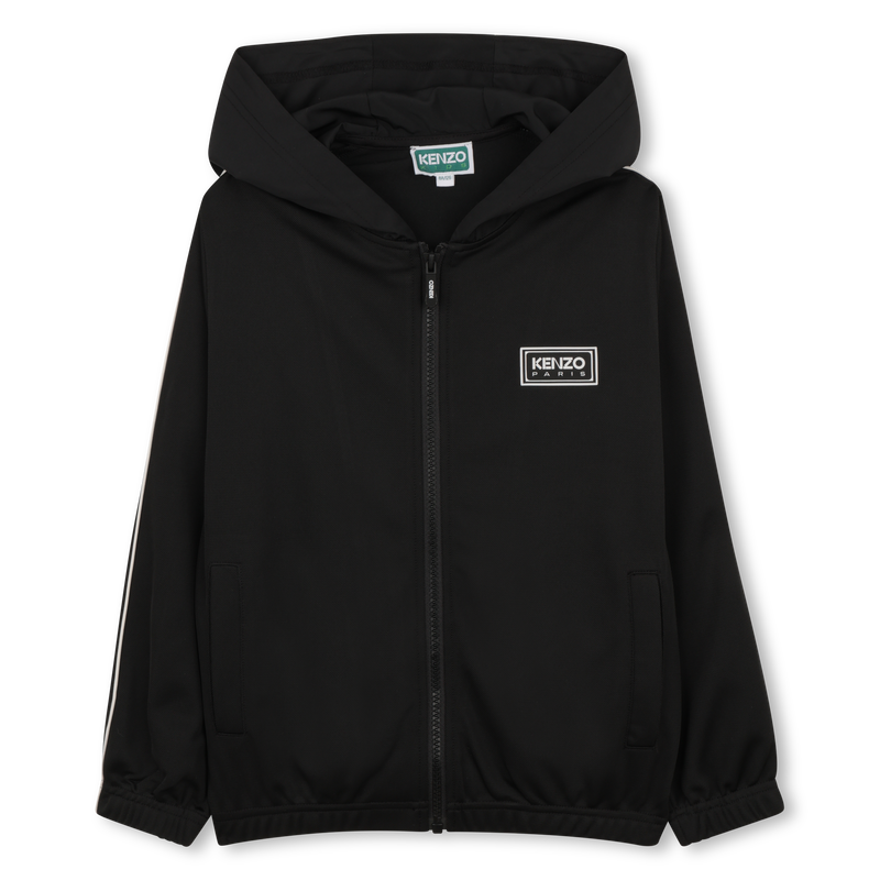 SUDADERA JOGGER CON CAPUCHA KENZO KIDS 
                        NI&Ntilde;O