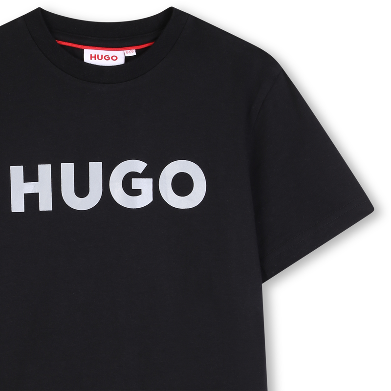 CAMISETA DE MANGA CORTA HUGO 
                        NI&Ntilde;O
