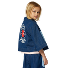 Chaqueta vaquera bordada KENZO KIDS 
                    NI&Ntilde;A